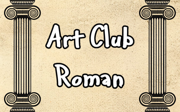 Art Club Roman: A Handwritten Font for Thoughtful Design