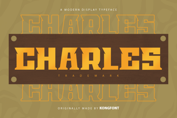 Charles Font for Modern Editorial Design
