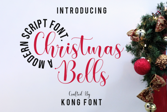 Christmas Bells Font for Web Design