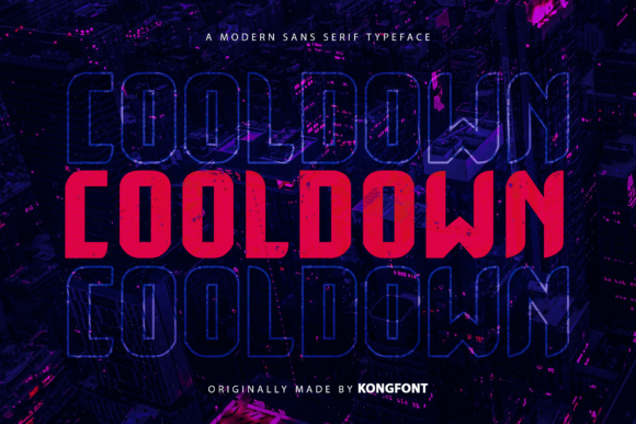 Cooldown: A Playful Script Font for Modern Editorial Design