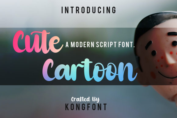 Cute Cartoon Font for Handmade Creations