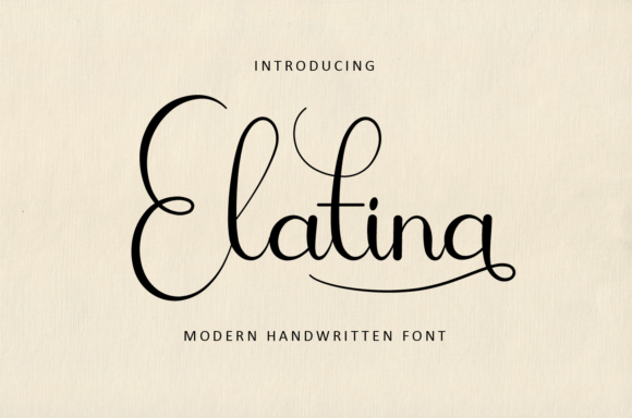 Discover the Grace of Elatina in Editorial Design