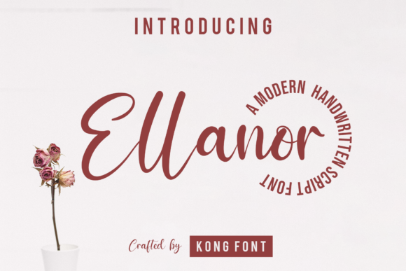 Ellanor: A Playful Script Font for Modern Web Design