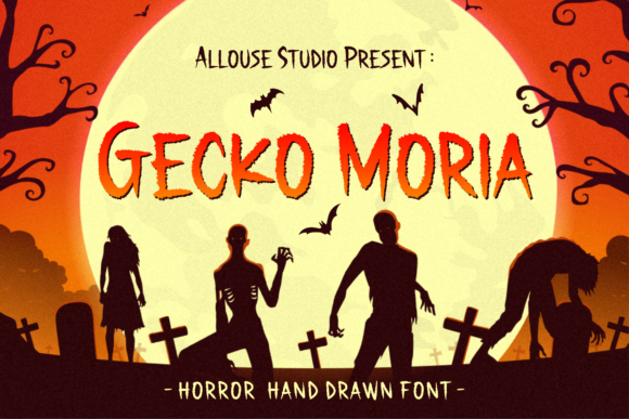 Gecko Moria: A Spooky Font for Handmade Creations