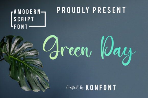 Green Day Font for Modern Marketing and Design