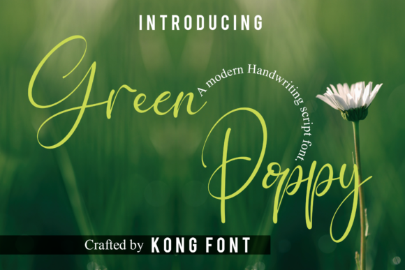 Green Poppy Font for Eye-Catching Campaigns