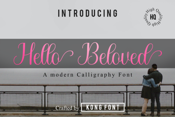 Hello Beloved: A Playful Script Font for Modern Web Design
