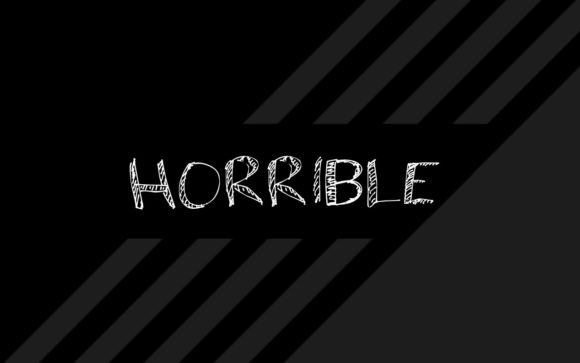 Horrible Font for a Polished Brand Look