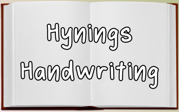 Hynings Handwriting: A Creative Script Font for Makers