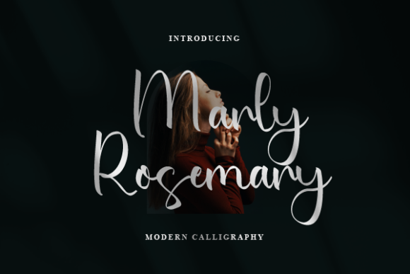 Marly Rosemary: A Stylish Script Font for Editorial Design