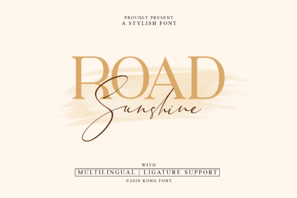 Road Sunshine Font Review for Real Projects