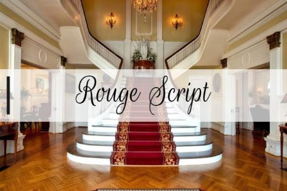Rouge: A Handwritten Font for Elegant Editorial Design