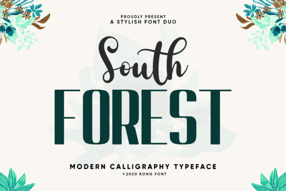 South Forest Font for Business Branding