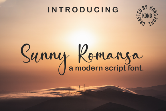 Sunny Rommansa: A Playful Script Font for Modern Publishing